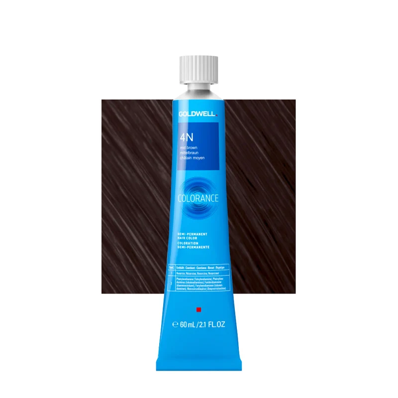 4N Castano medio naturale Goldwell Colorance Naturals tb 60ml