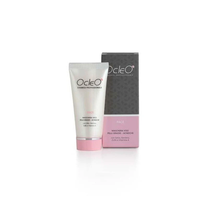 Maschera Viso Pelli Grasse e Acneiche 3P- FREE 50 ml Ocleò