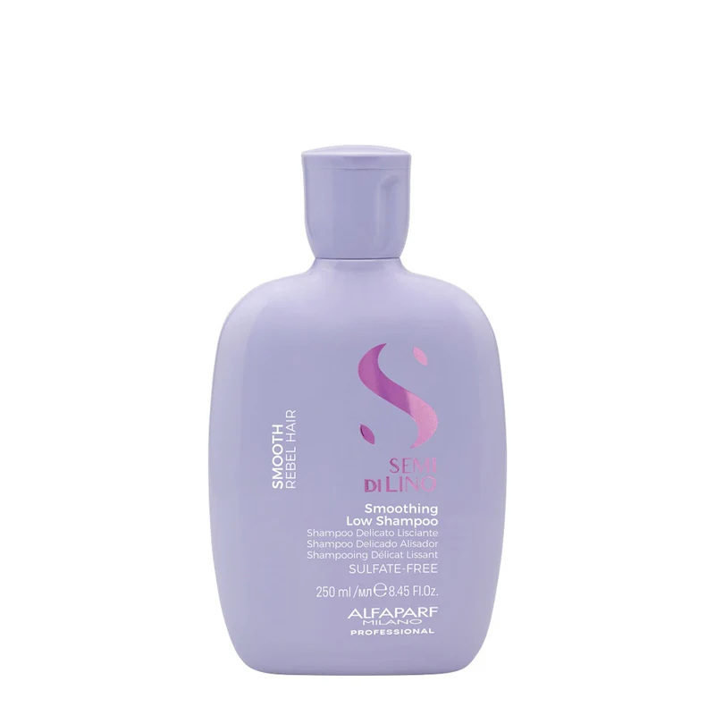Alfaparf Milano Semi di Lino Smooth Smoothing Low Shampoo 250ml - shampoo delicato lisciante