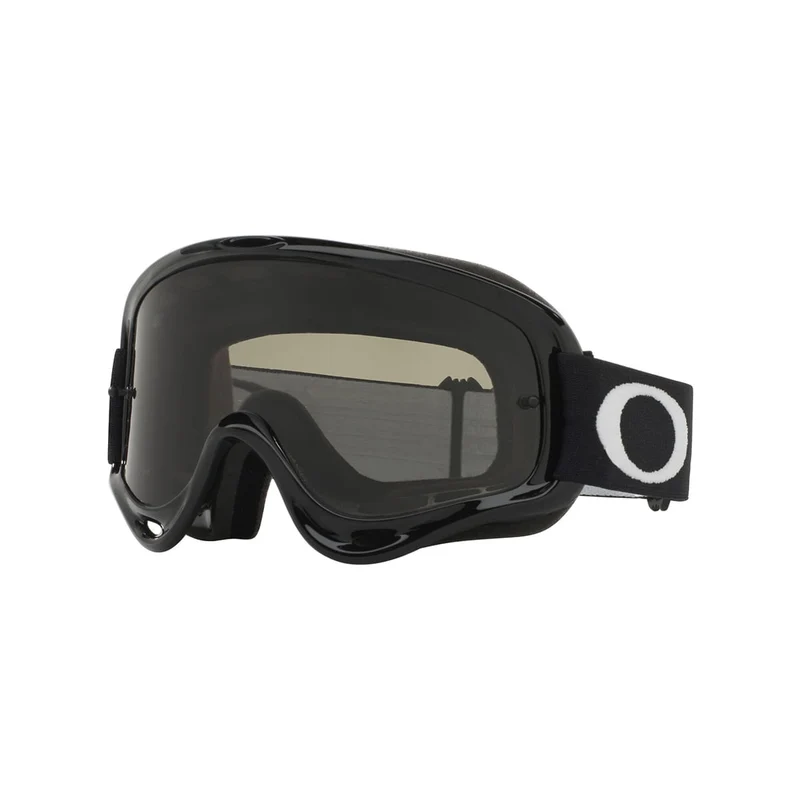 Maschera OAKLEY O Frame MX Jet Black Schermo Grigio Scuro OO7029-54