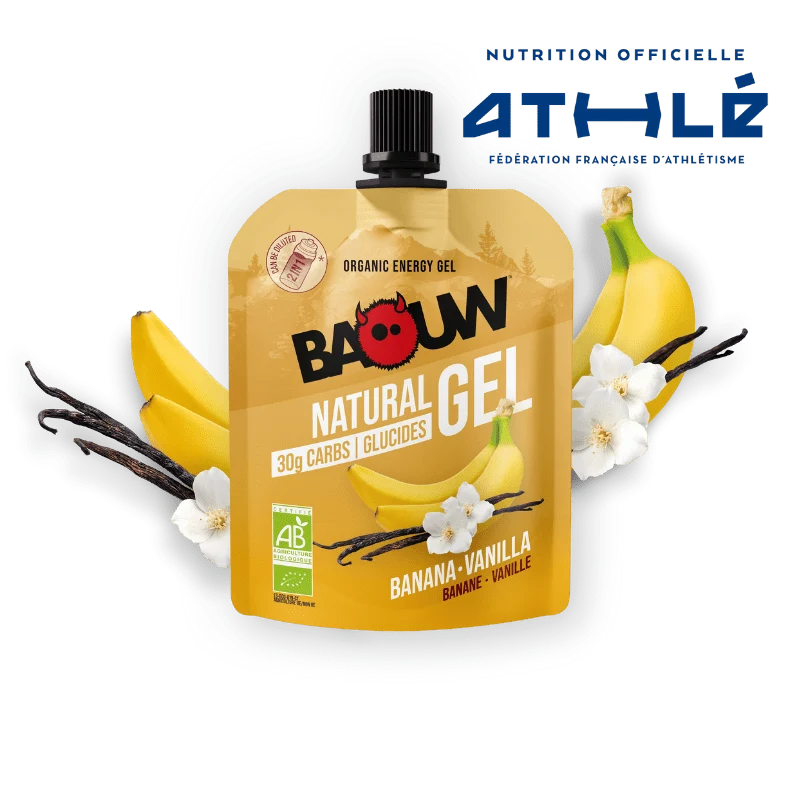 Gel Energetico BAOUW BIO Banana-Vaniglia (85g)