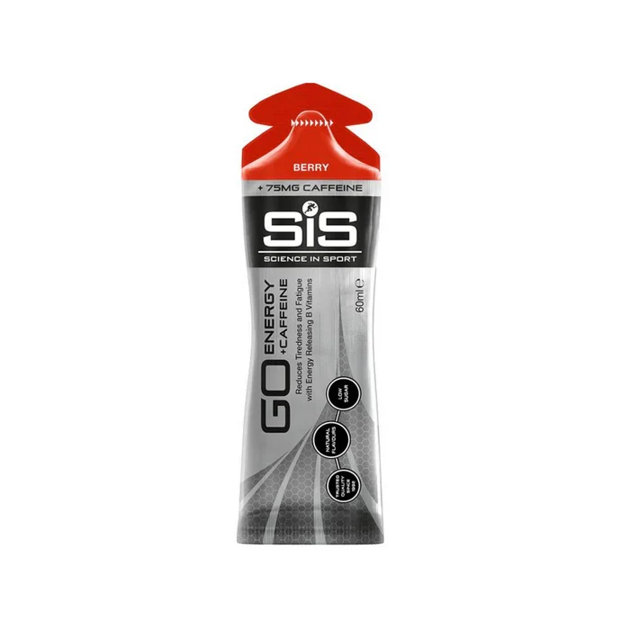 Gel Energetico SIS GO ISOTONIC ENERGY Caffeina (60ml) Frutti rossi